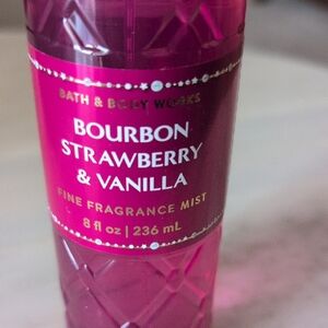 Bath & Body Works Bourbon Strawberry & Vanilla Fine Fragrance Mist